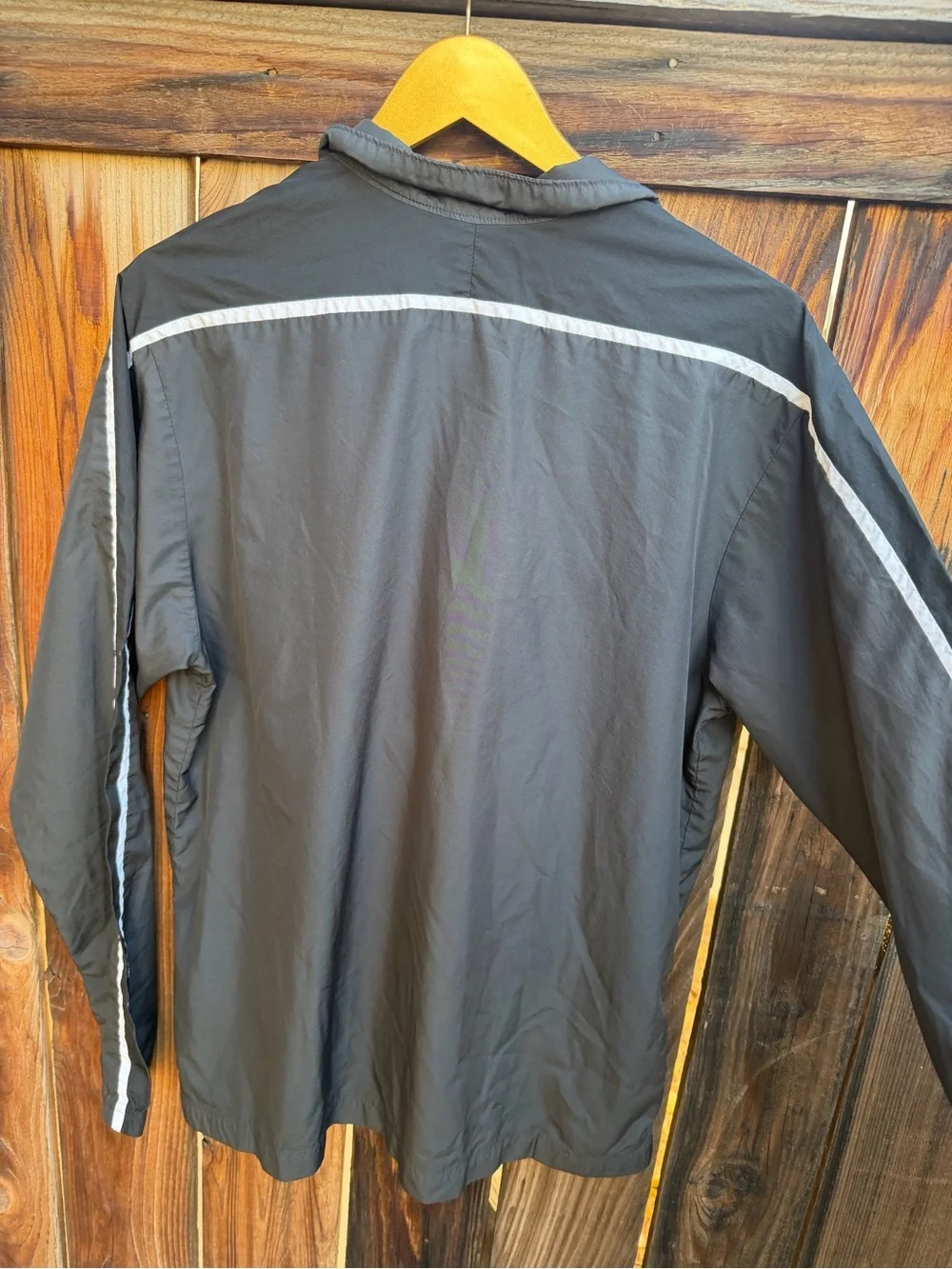 Nike Men's Black Pullover Windbreaker Jacket